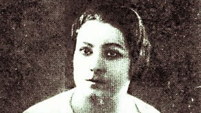 Agustina González, en una fotografía de época procedente del archivo de Antonina Rodrigo.
